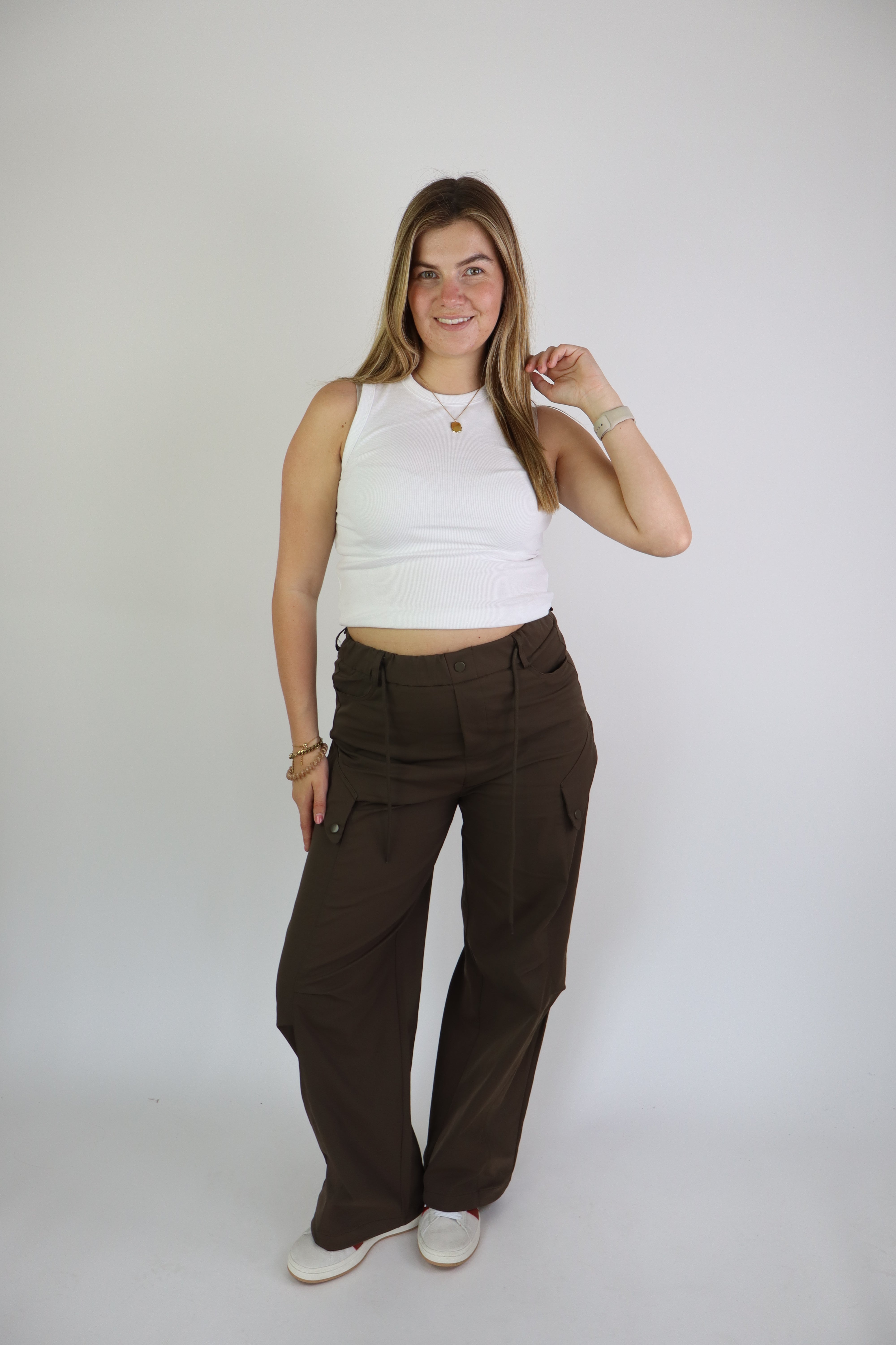 Sterre Cargo Pants Khaki