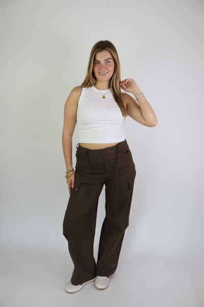 Sterre Cargo Pants Khaki