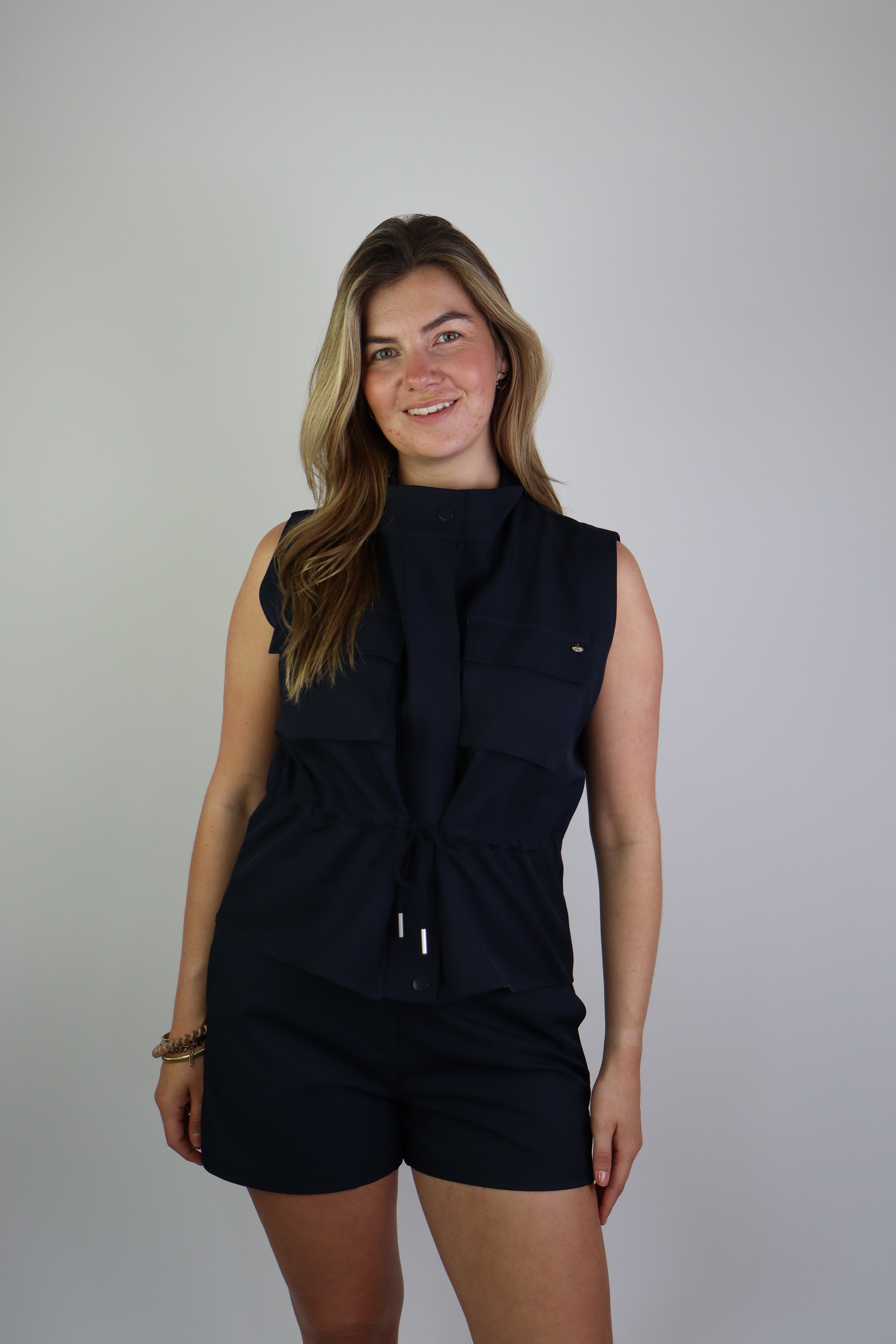 Alicia Gilet Ambika Navy