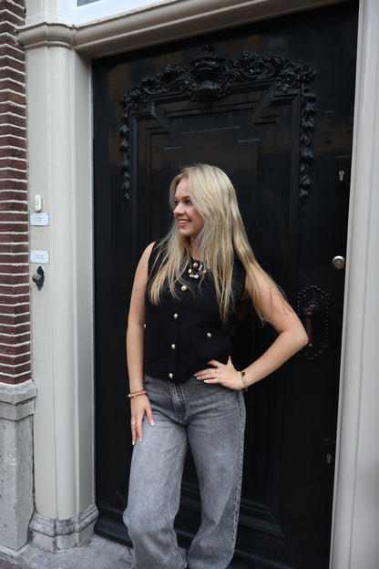 Mara Gilet Black