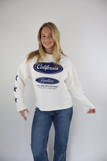 California Sweater White