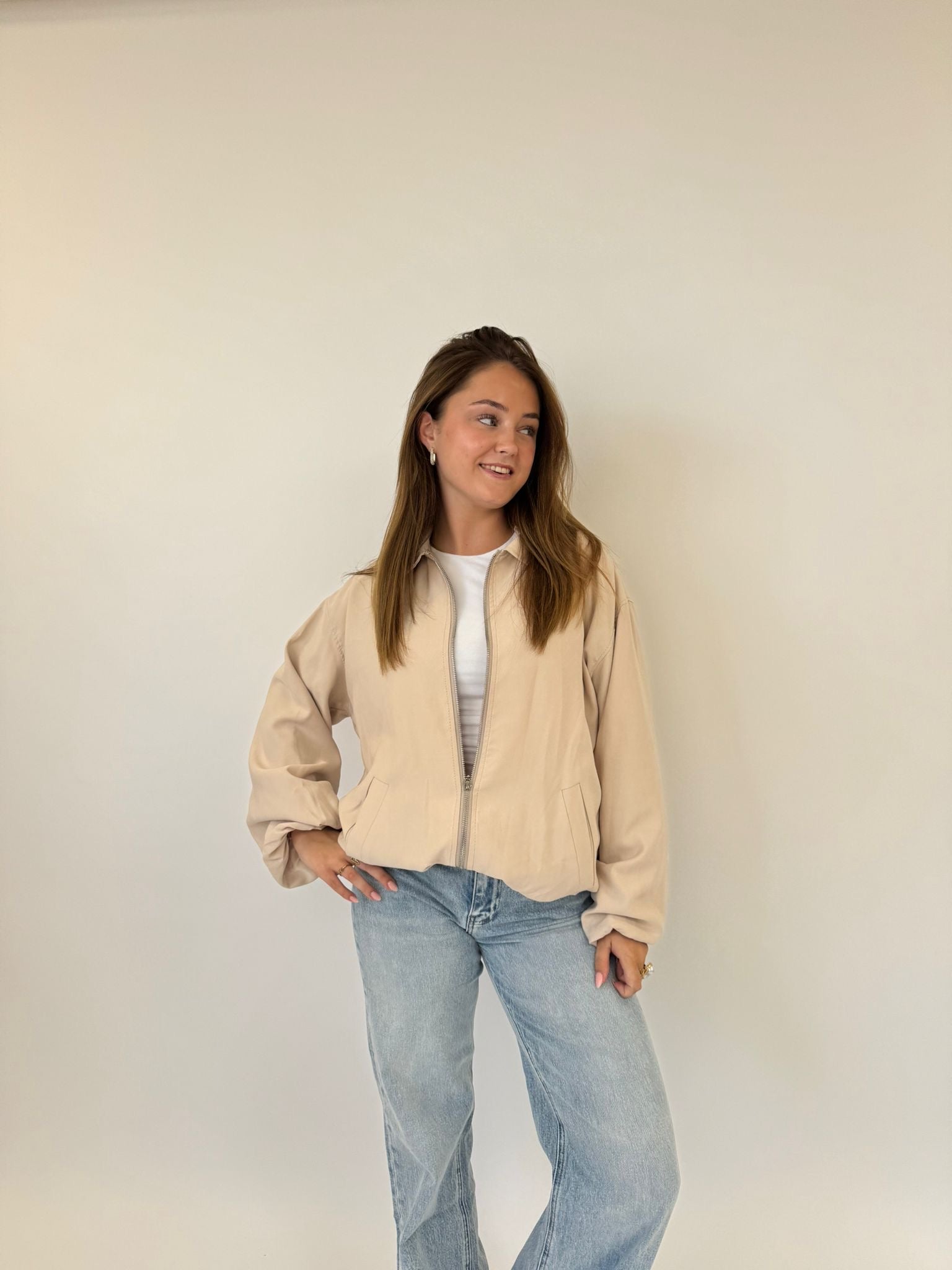 Imre Jacket Beige - Ambika