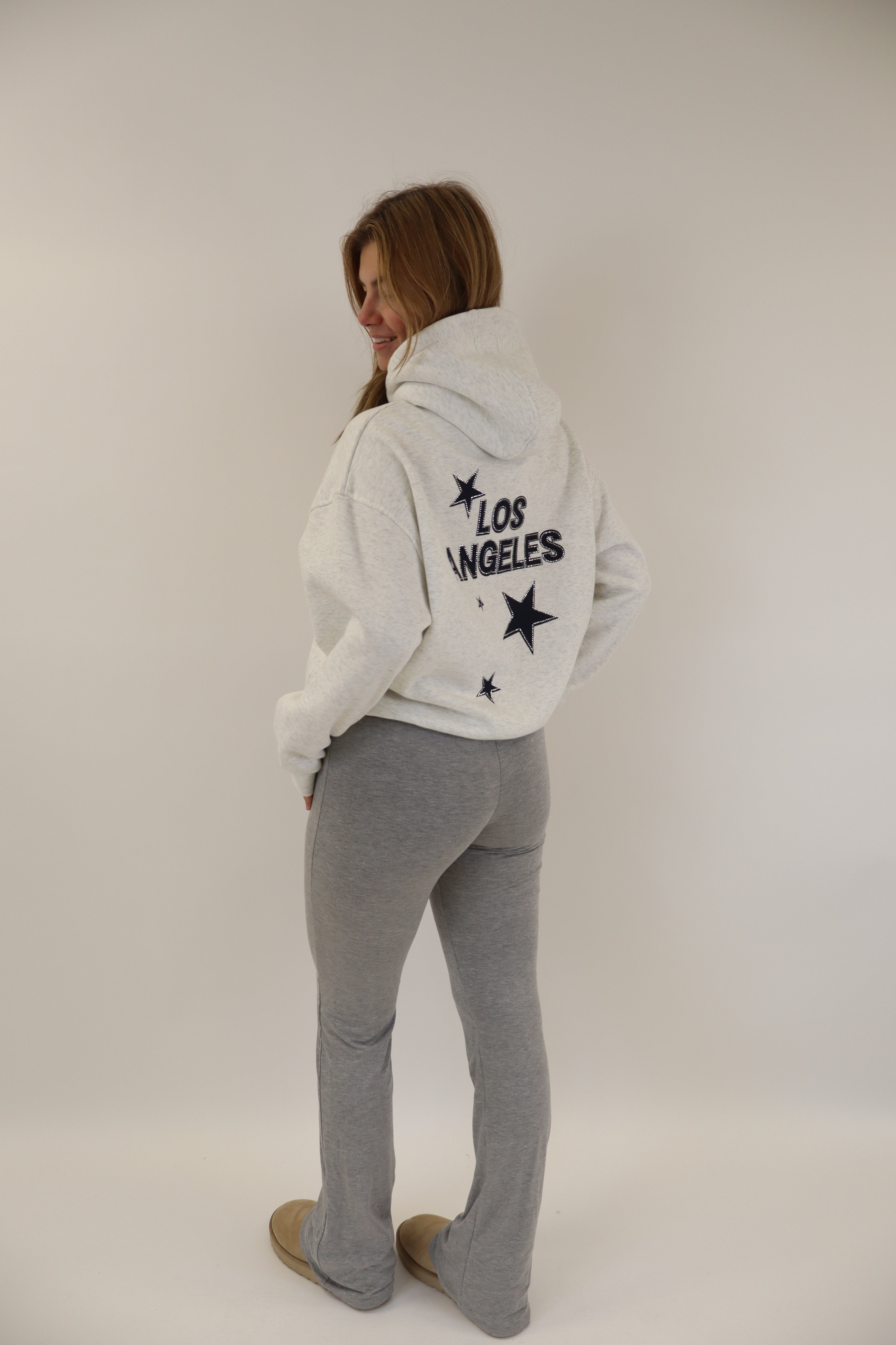 Loïs Comfy Pants Melange Grey