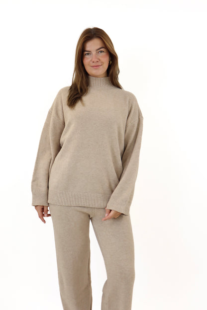 Romy Two Piece Set Taupe