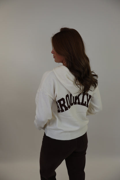 Brooklyn Zip Vest Off-White