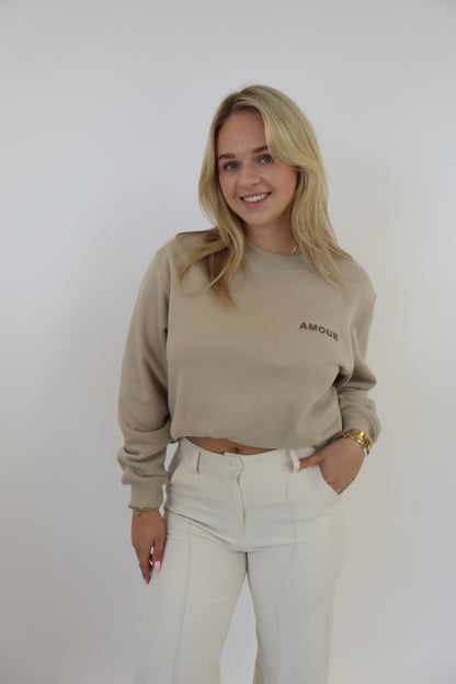 Amour Sweater - Taupe