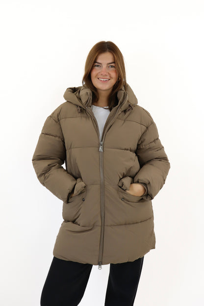 Gabriella Winter Jacket Taupe