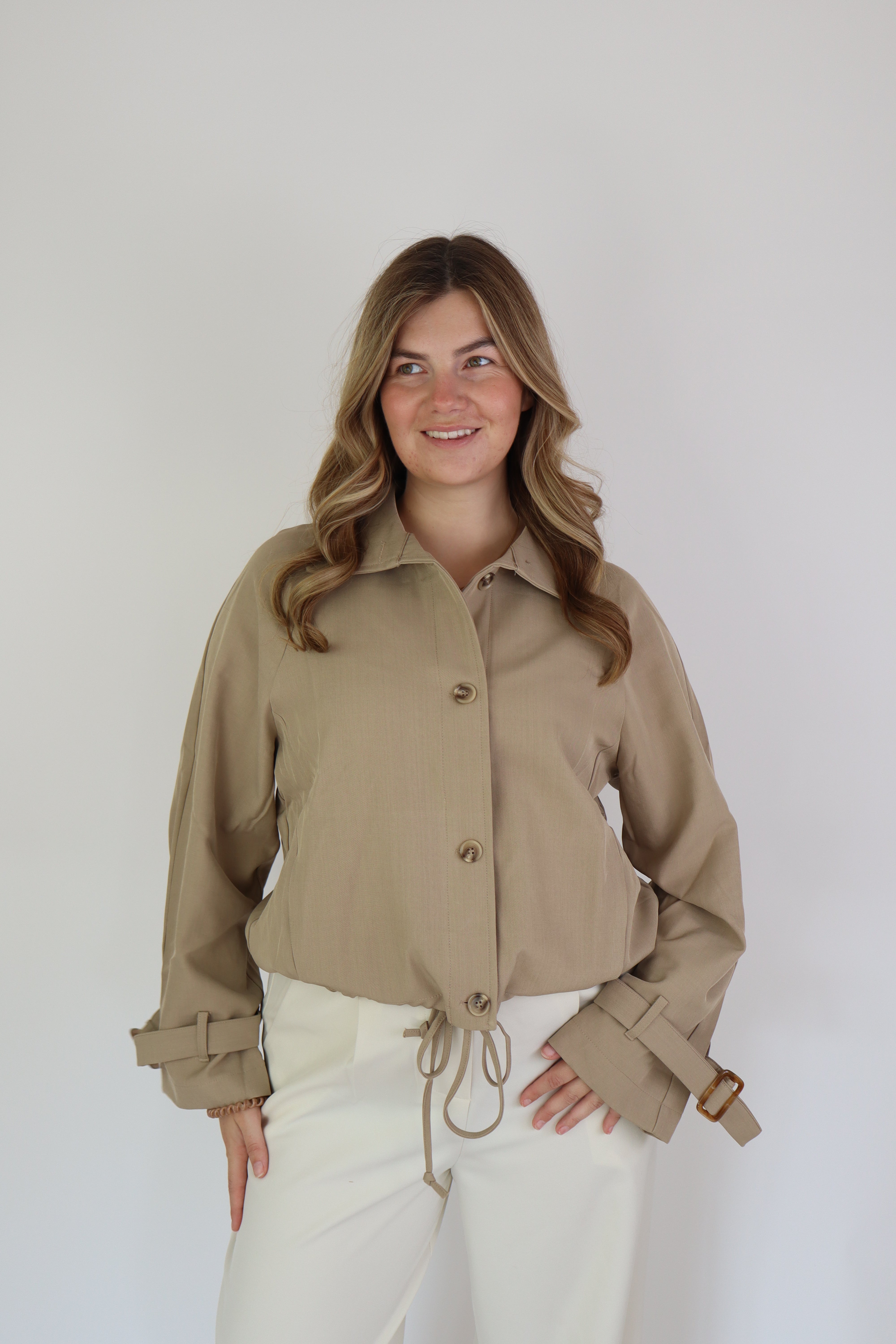 Emily Jacket Taupe