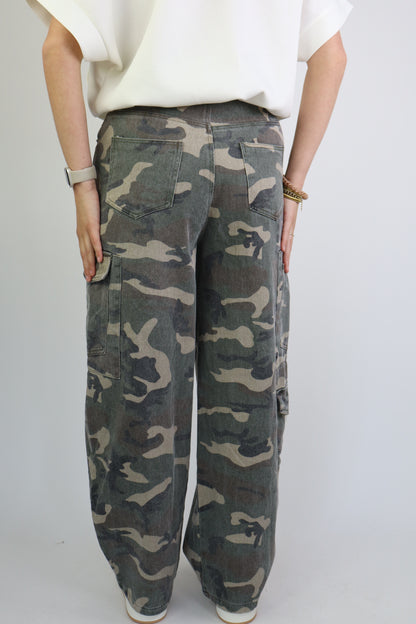 Ambika Caby Camouflage Jeans