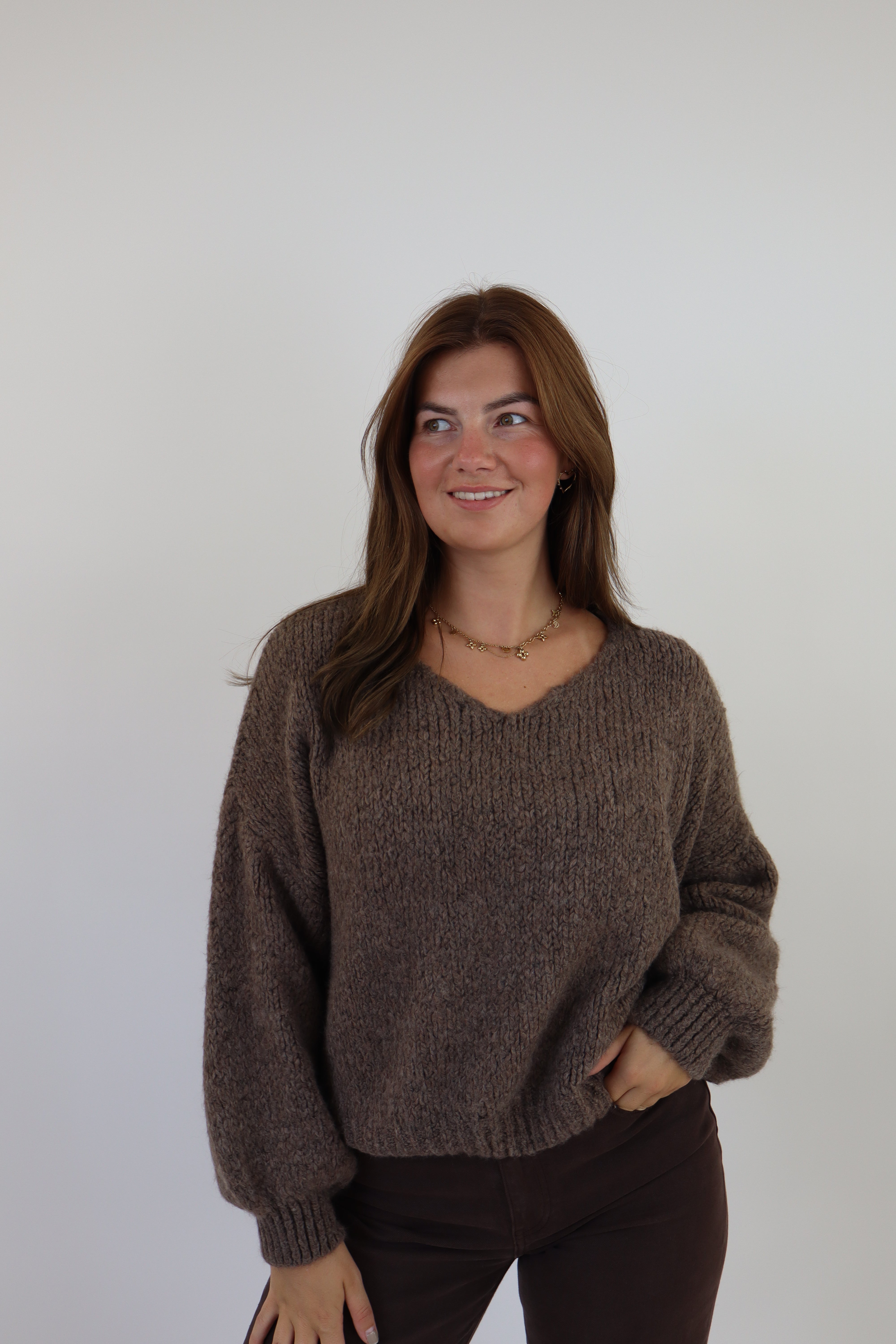 Soof Sweater Brown