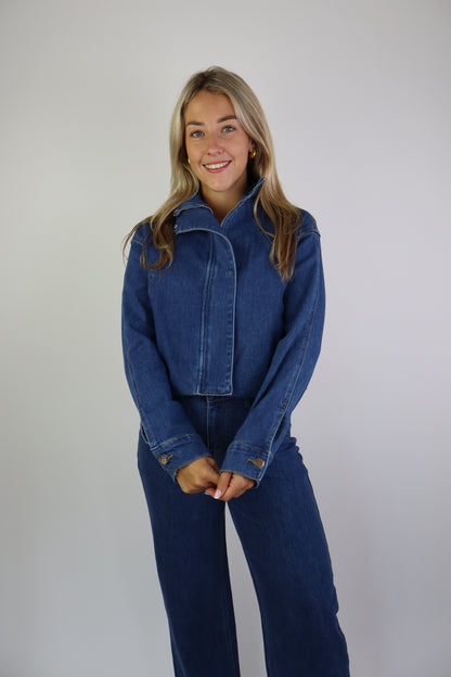 Rowena Denim Jacket Dark Denim
