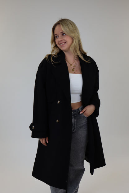 Benthe Trench Coat | Black