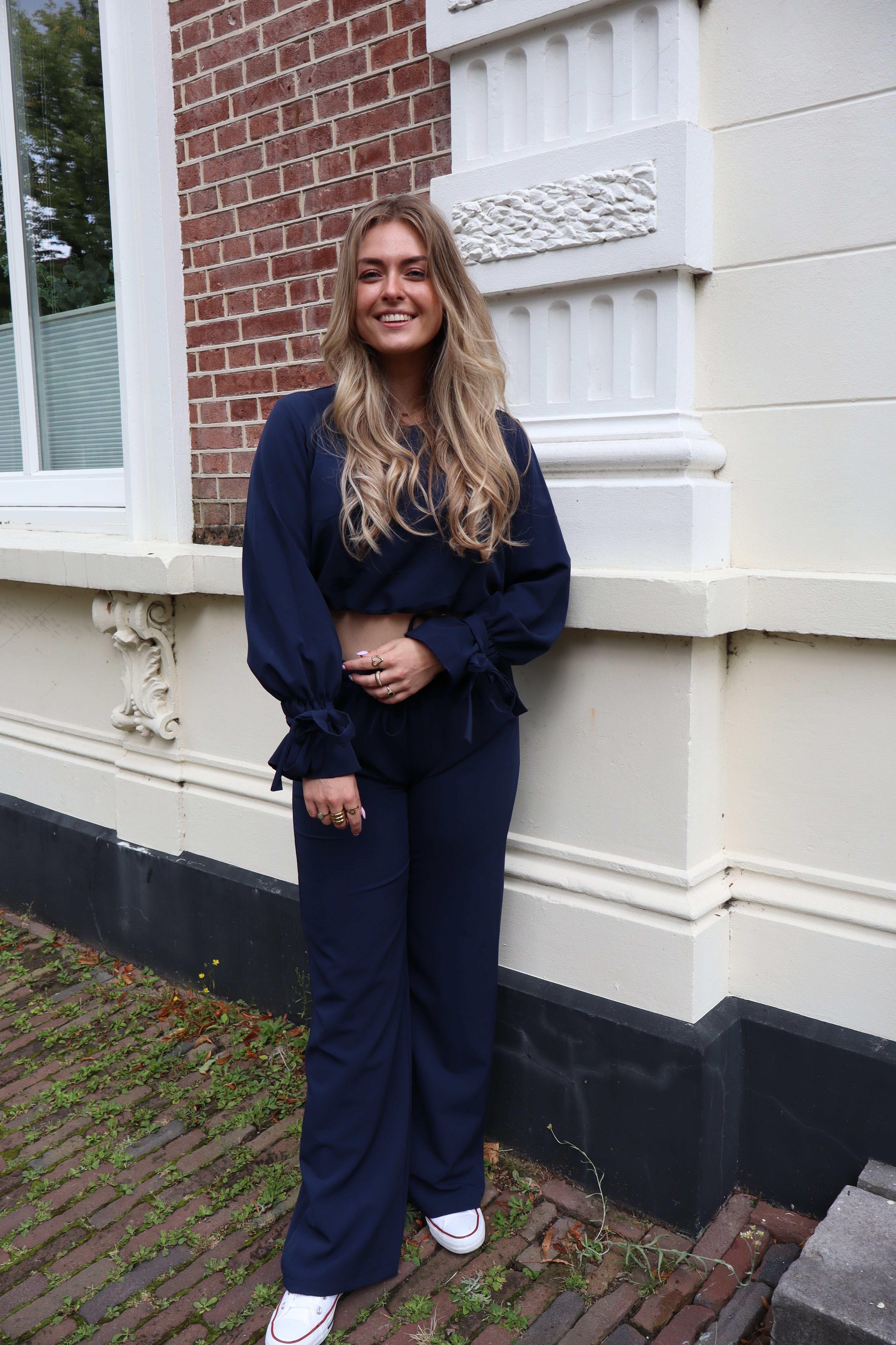 Mia Pants Navy