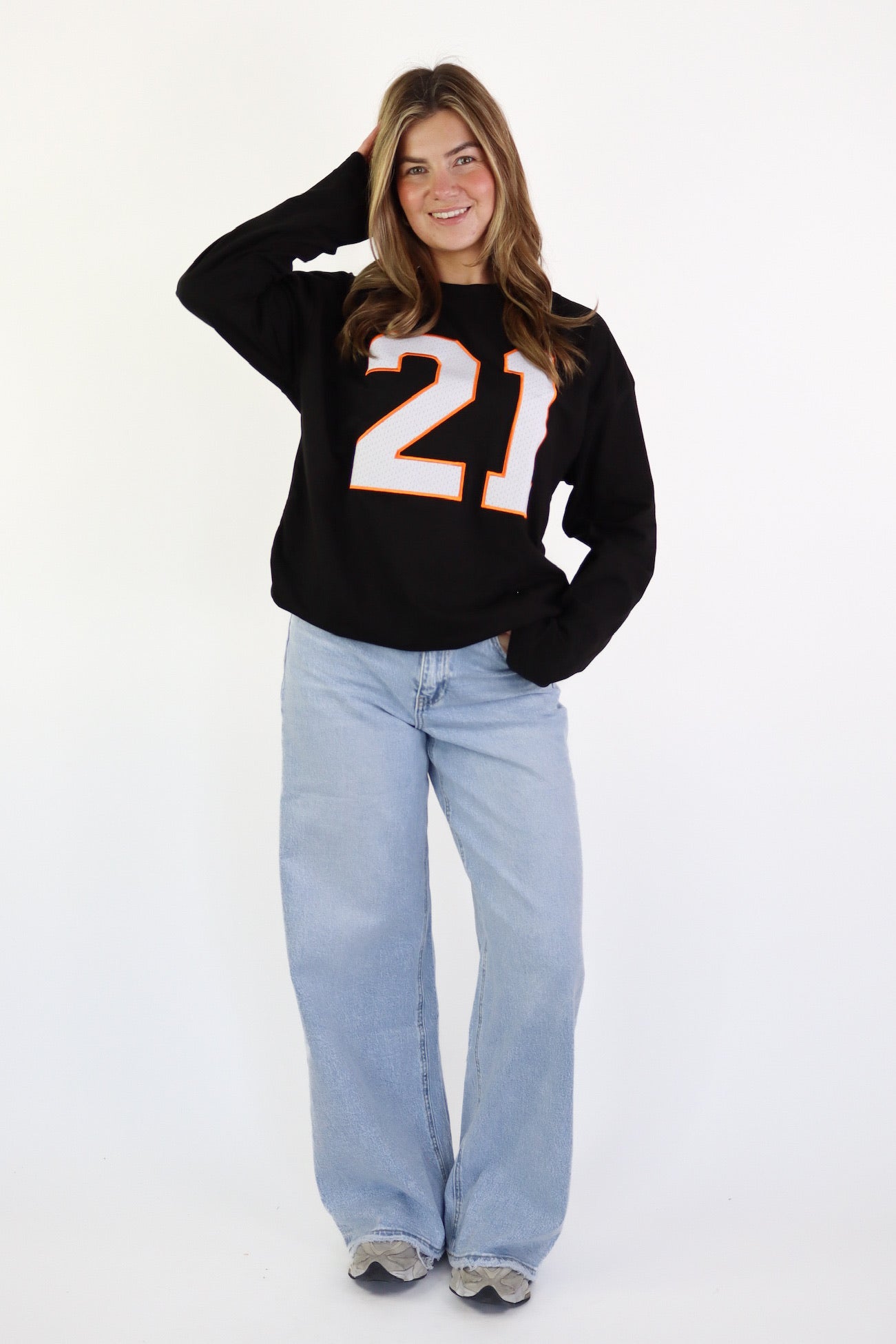 21 LONGSLEEVE BLACK