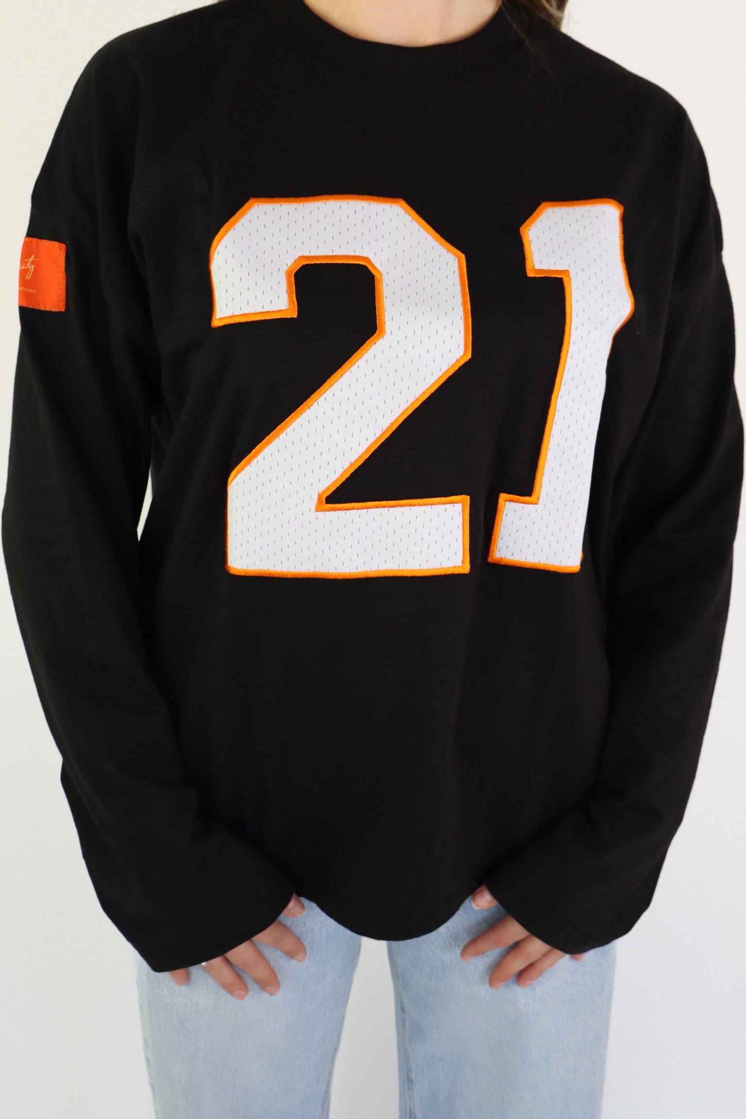 21 LONGSLEEVE BLACK
