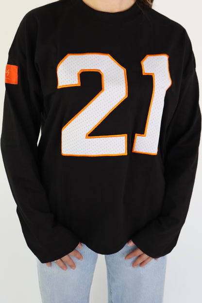 21 LONGSLEEVE BLACK