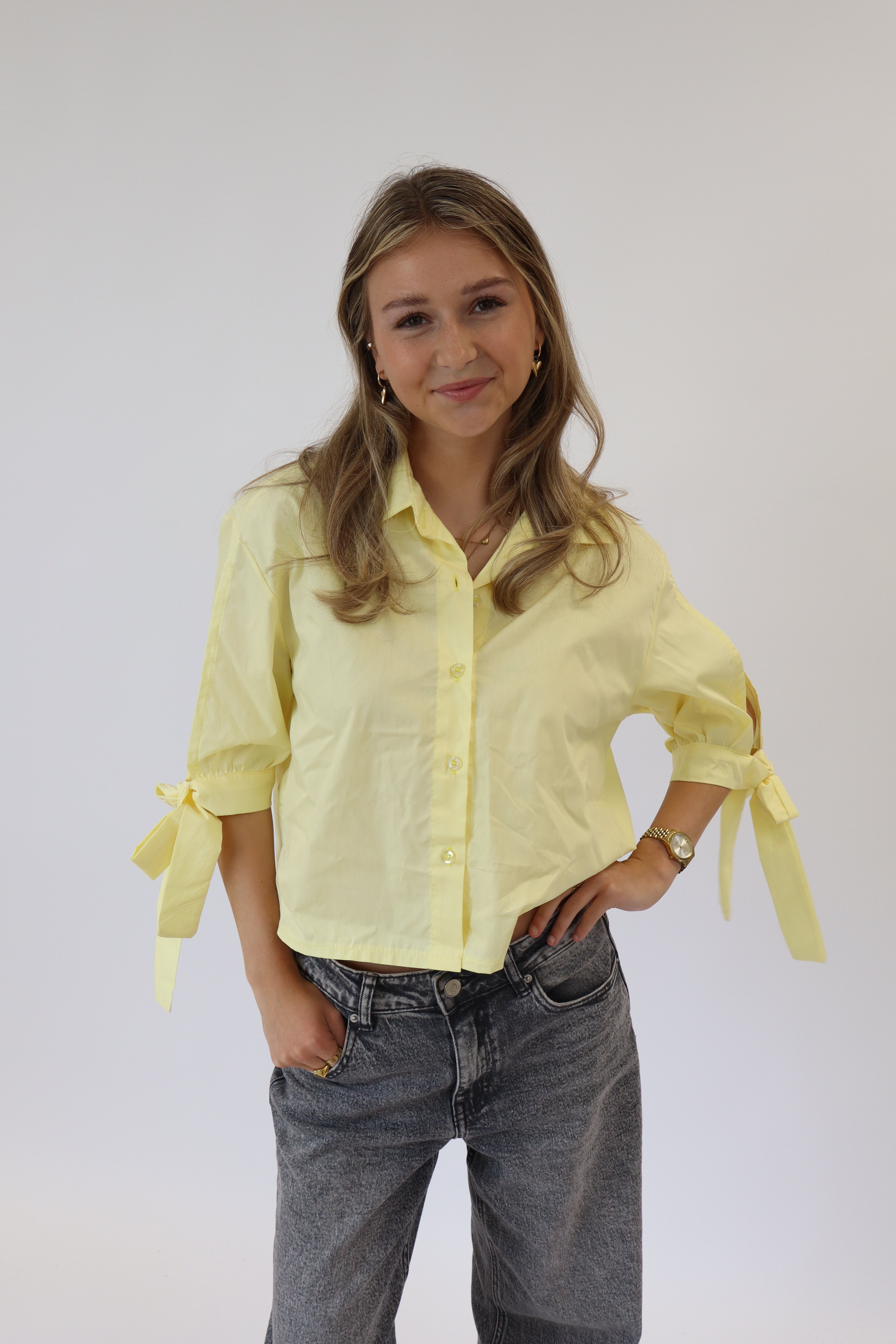 Blouse Danee Geel