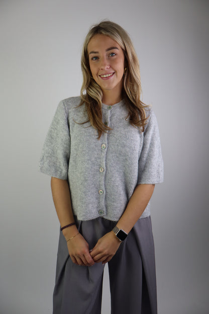 Jenna Knitted Top Grey