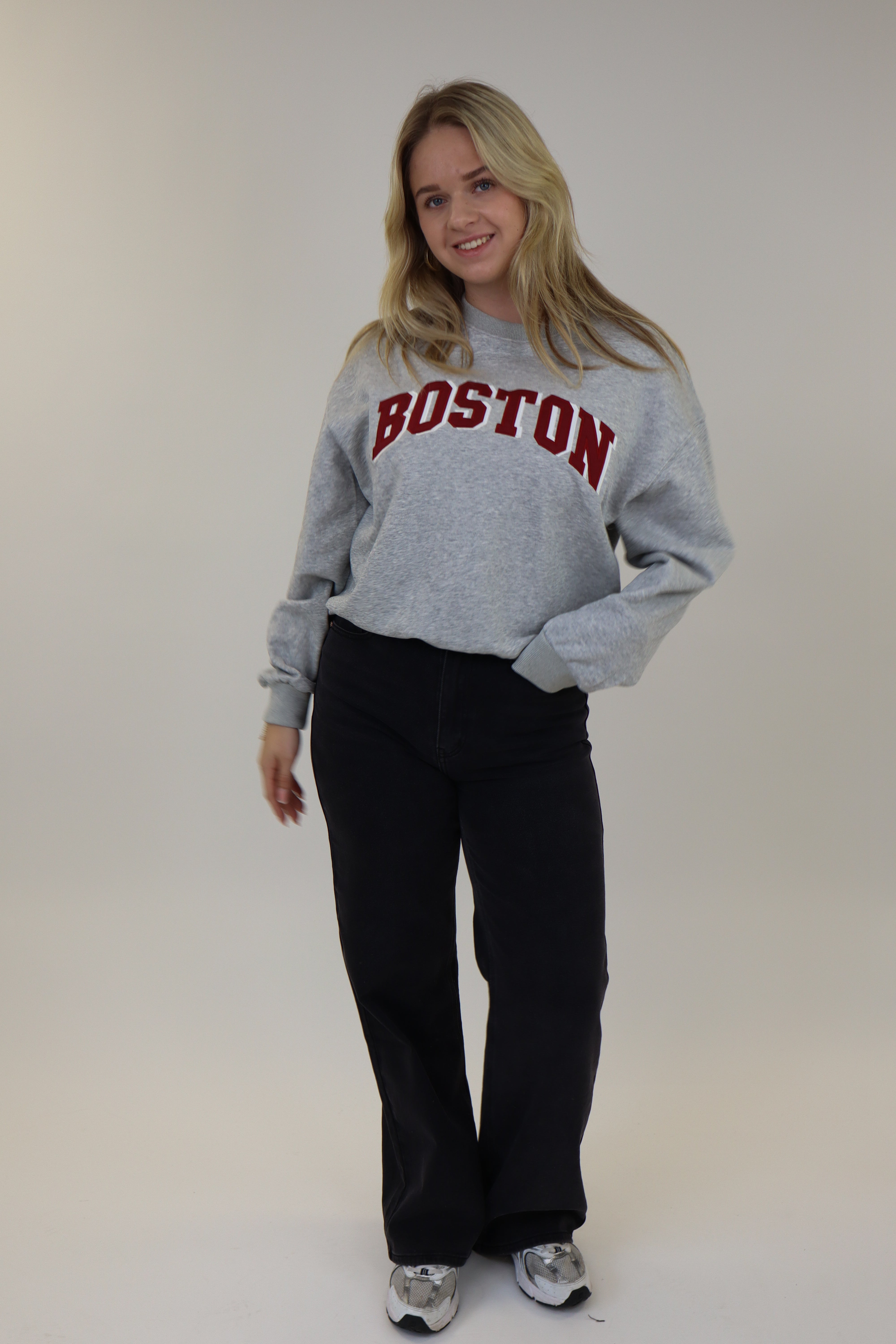 Suzan Wide Leg Jeans | Zwart W3368