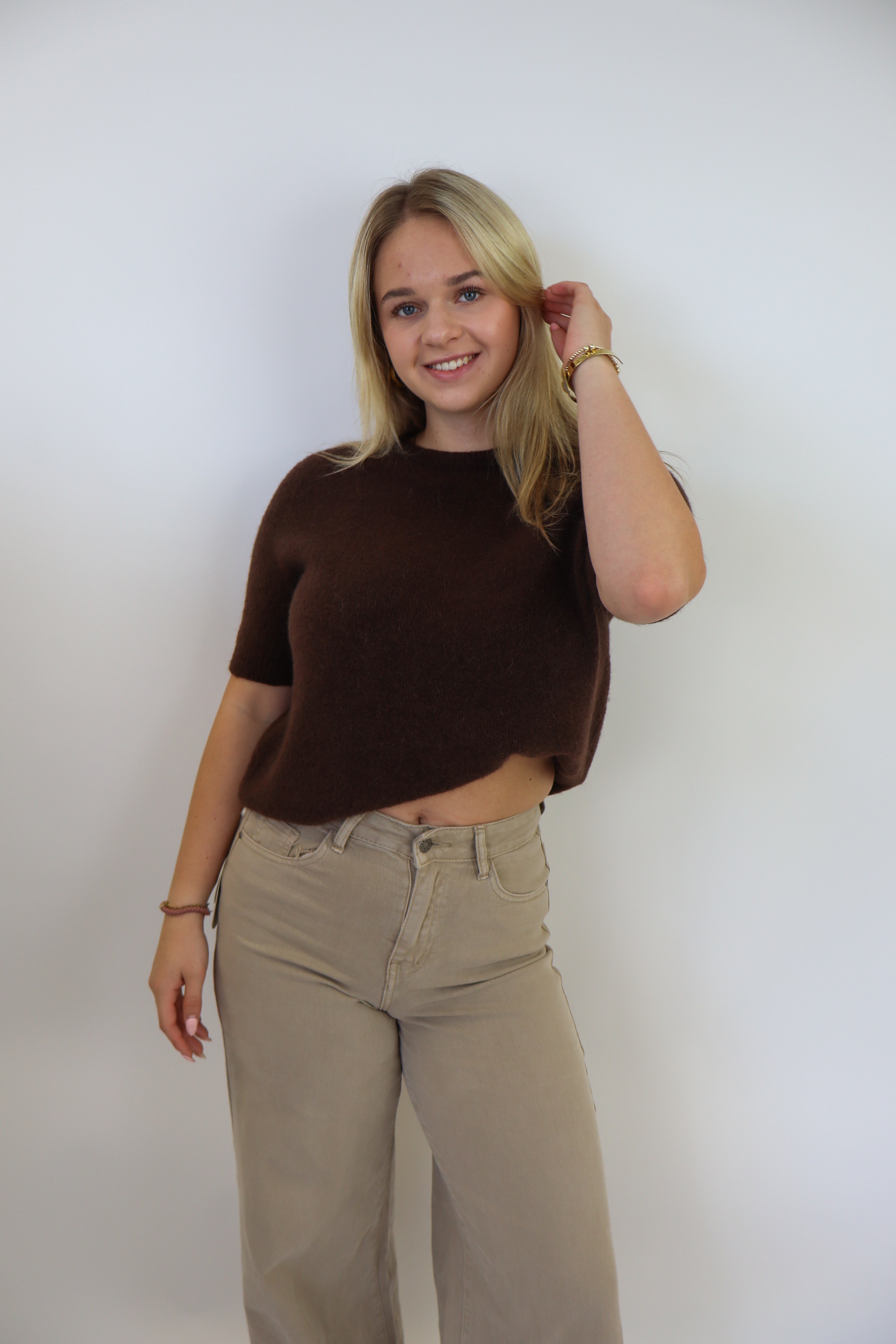 Jada Cozy Top Brown