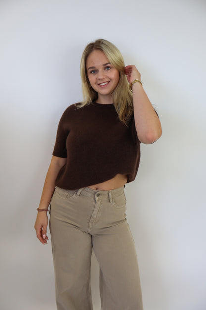 Jada Cozy Top Brown