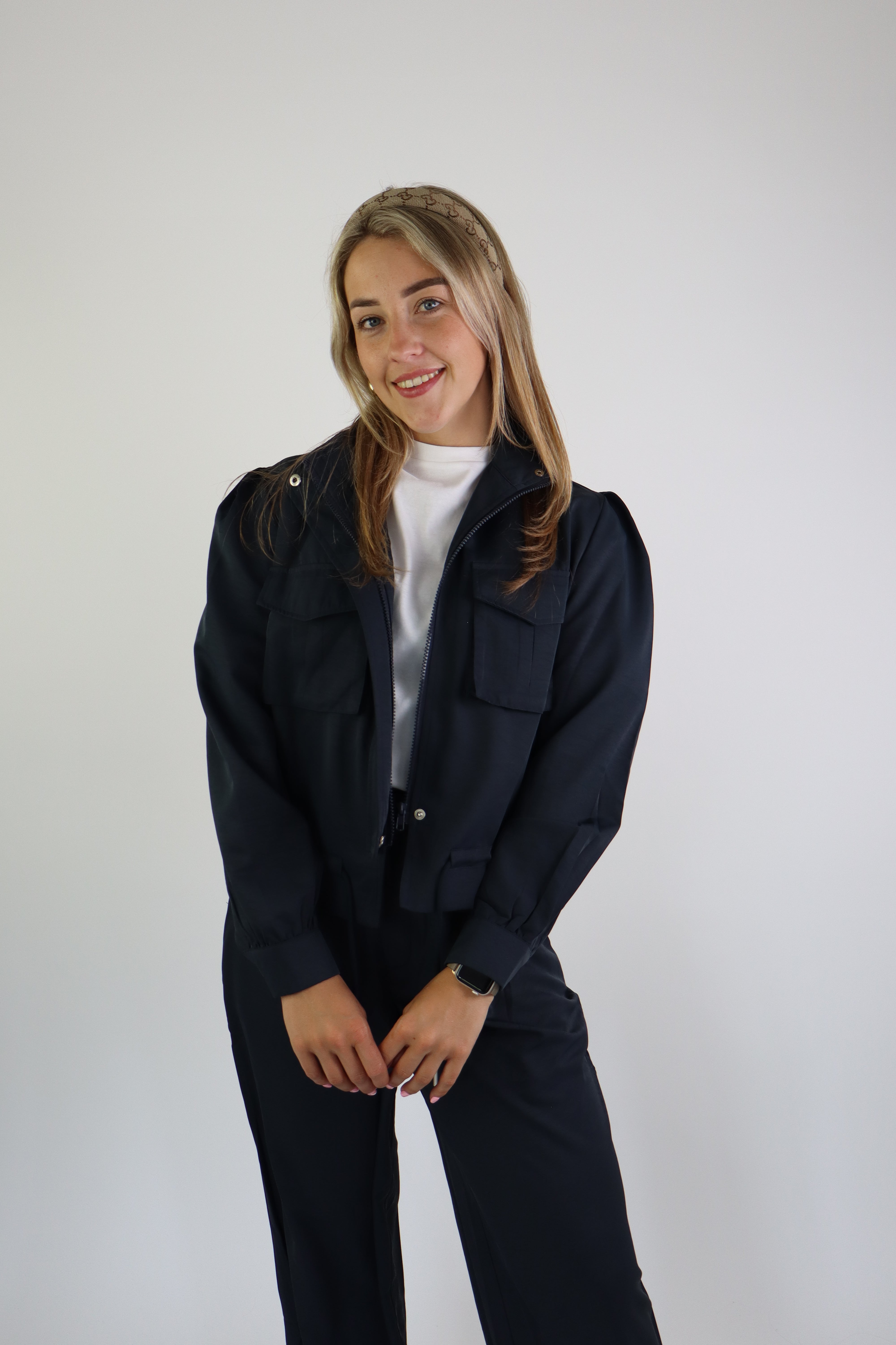 Ambika Tessa Jacket Navy