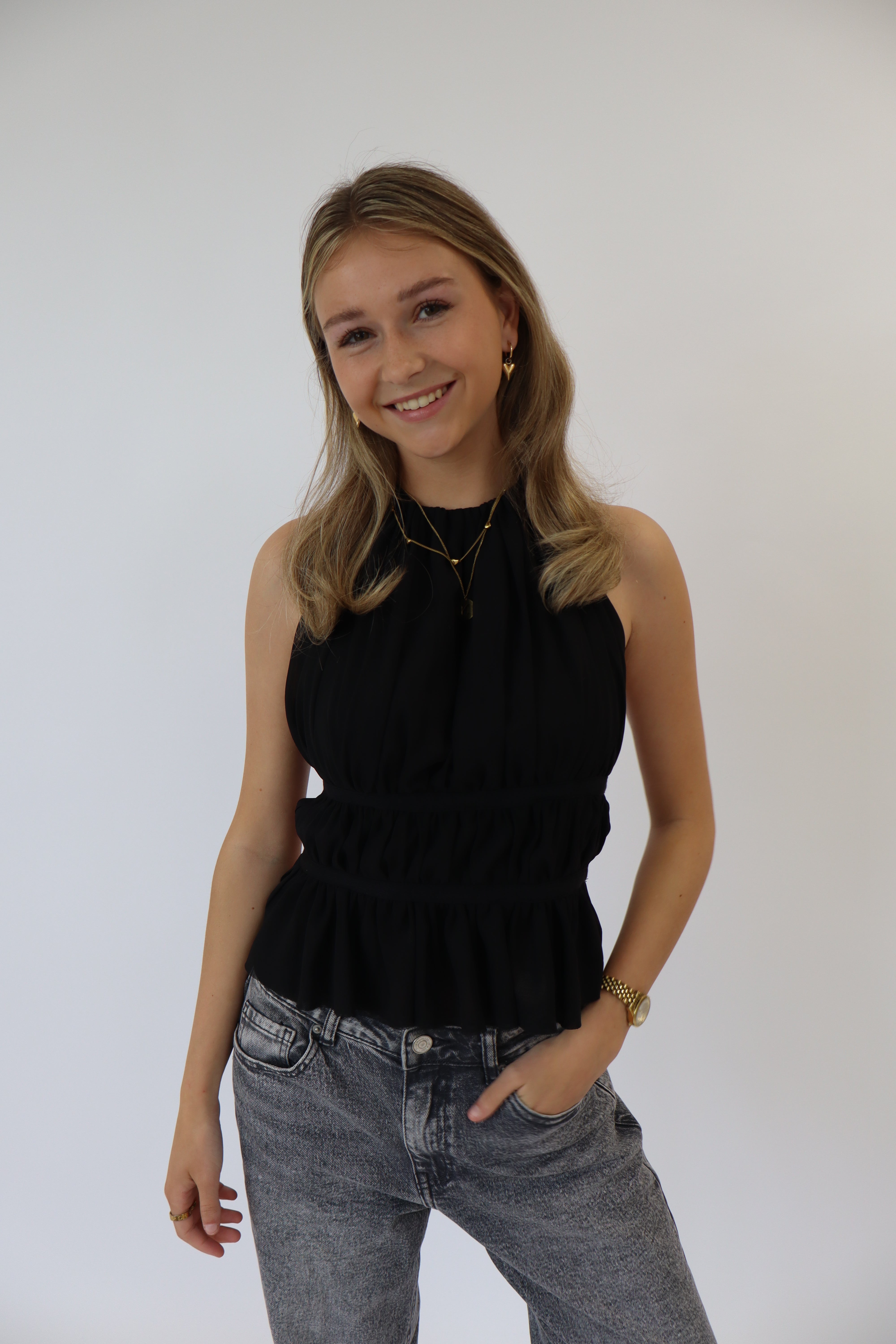 Rosalie Top Zwart