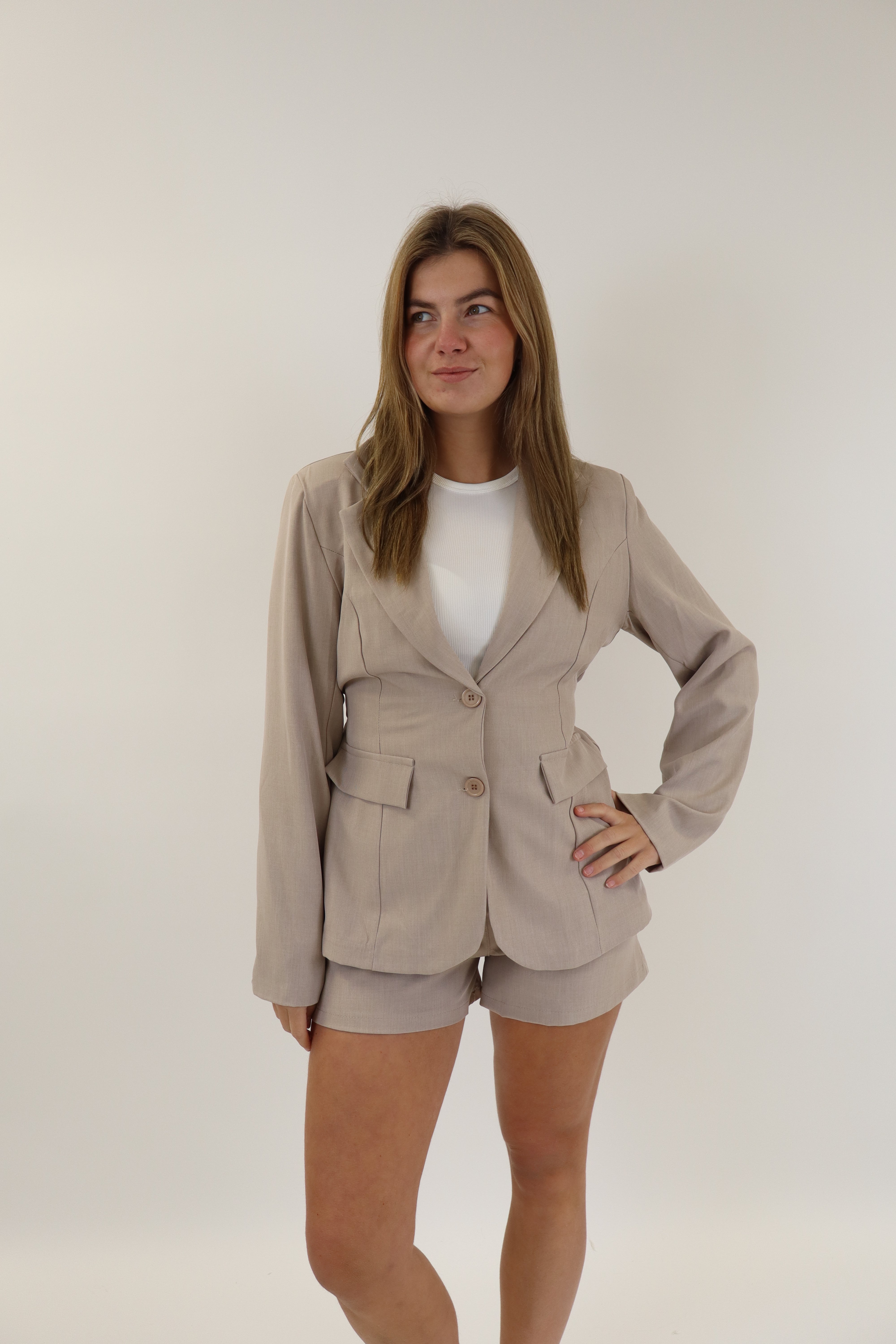 Solange Two Piece Set Taupe