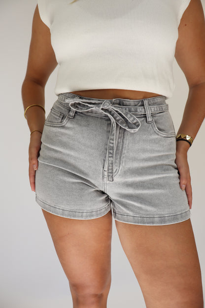 Renee Denim Short Grey | RD9051-2