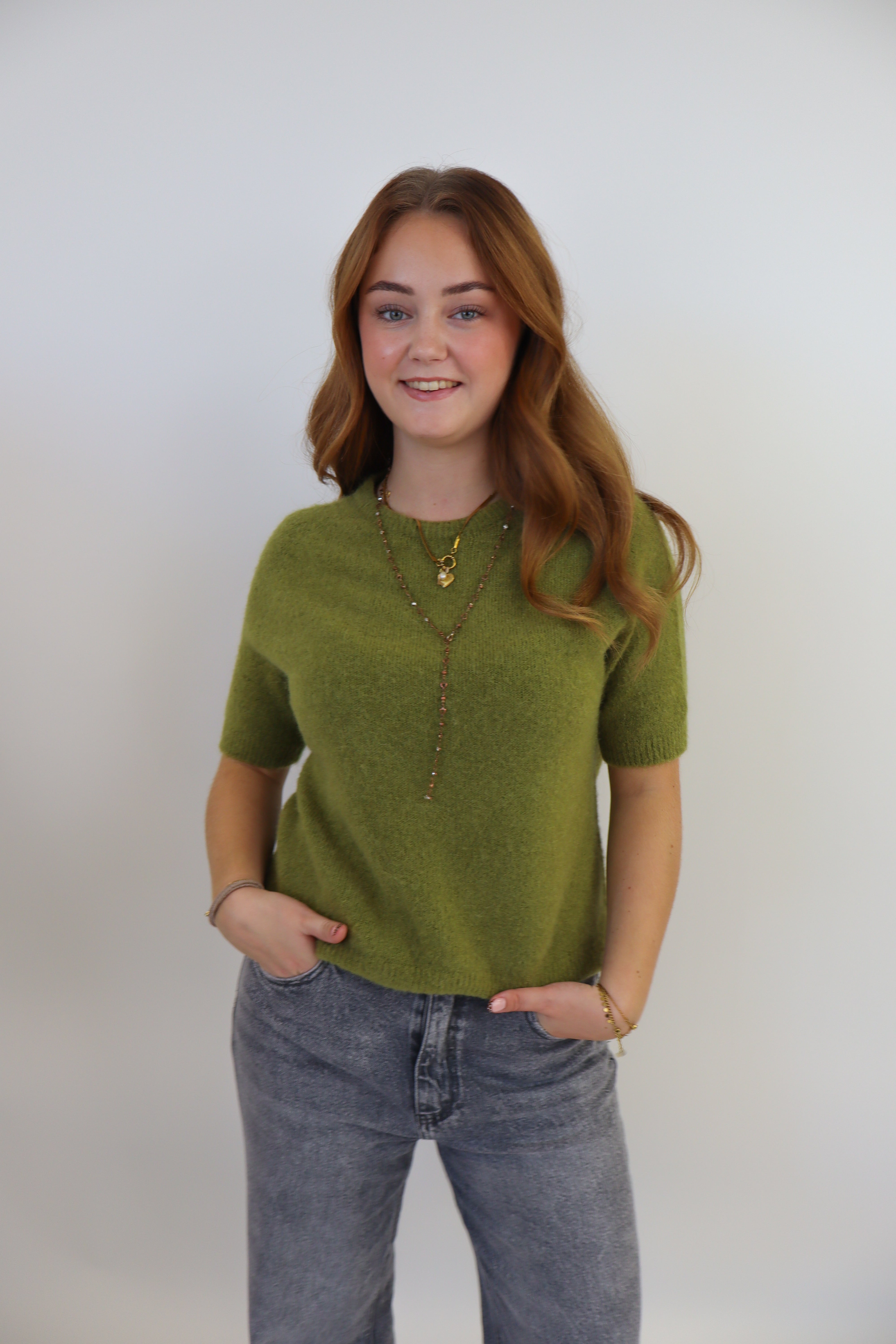 Jada Cozy Top  Olive