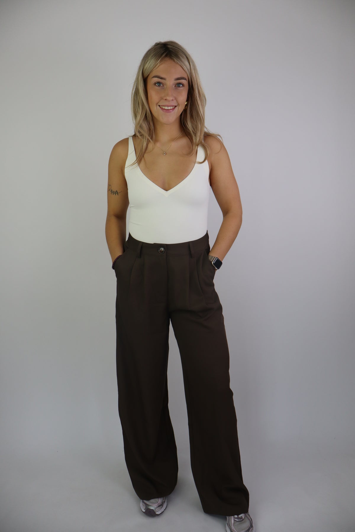 Maison Sophie Pantalon Brown