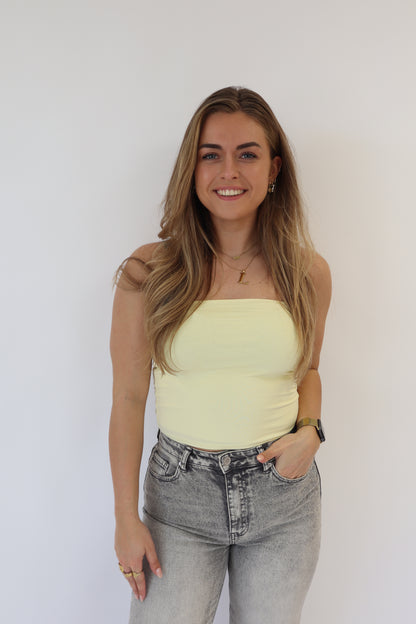 Bobby Tube Top Geel