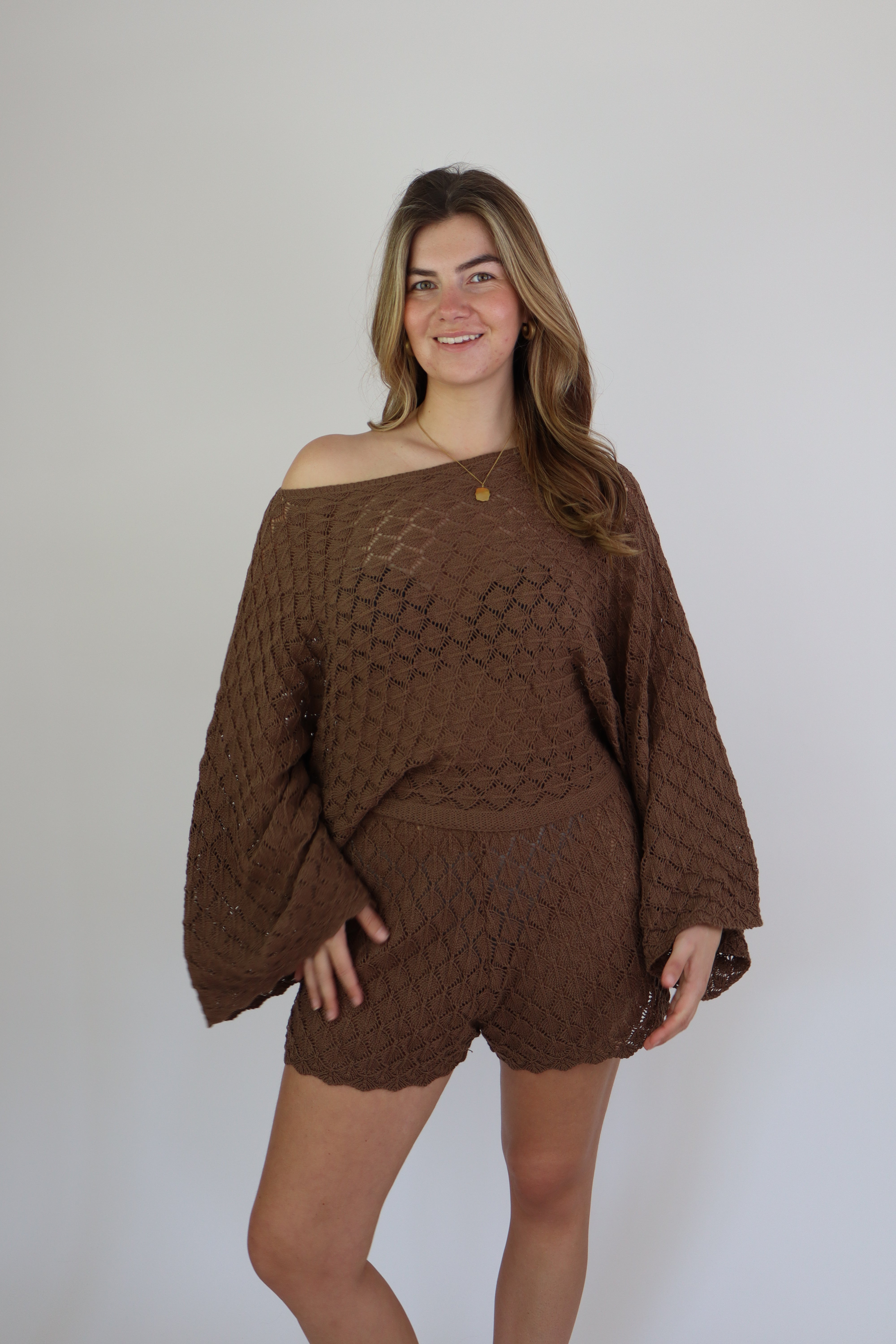 Bikini Cover Up Brown