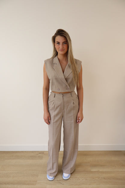 Robin Pantalon Taupe