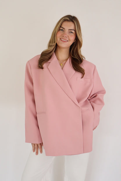 BOXY BLAZER PINK