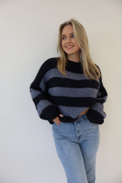 Liva Sweater Navy/Blauw