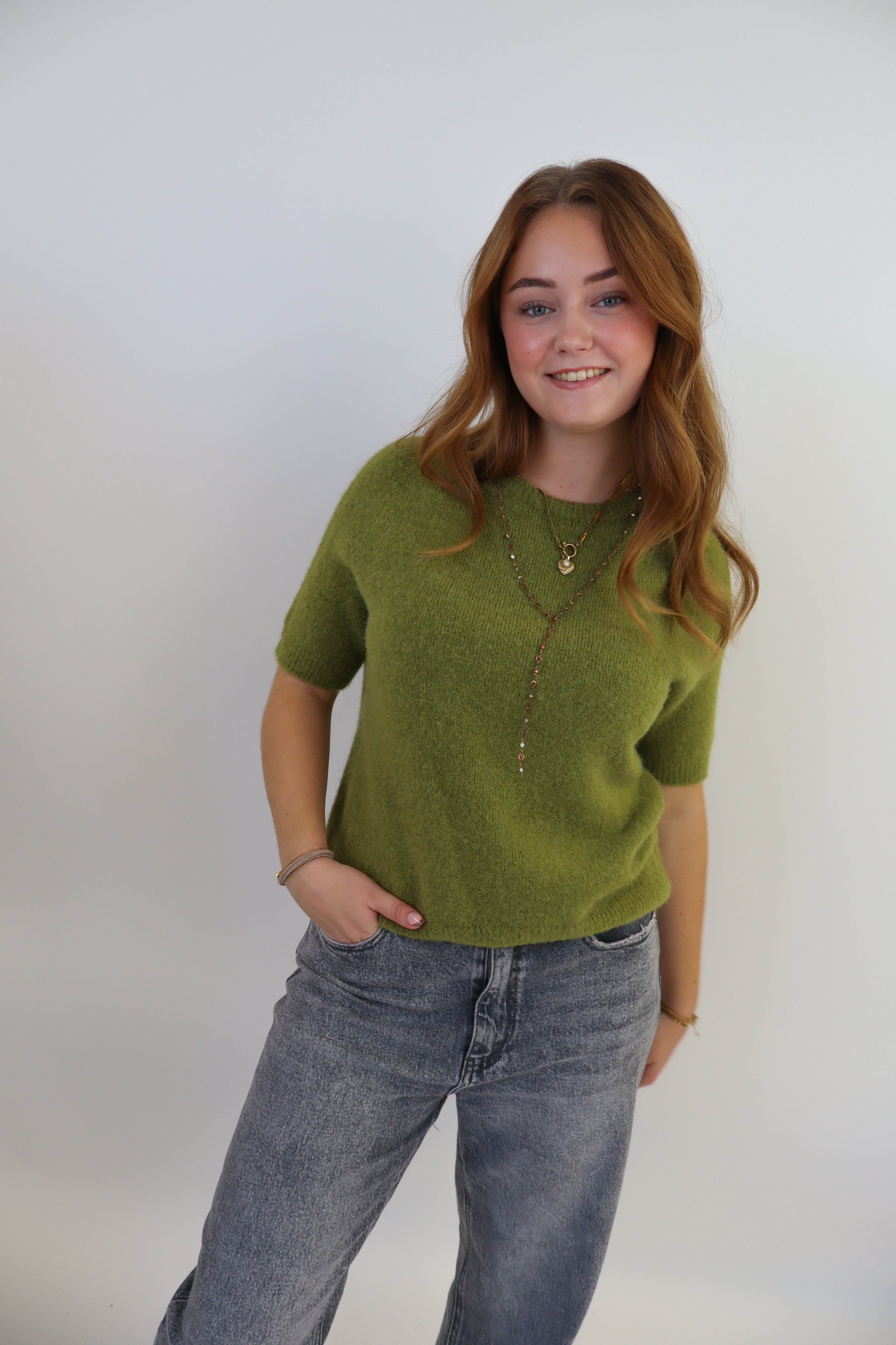 Jada Cozy Top  Olive