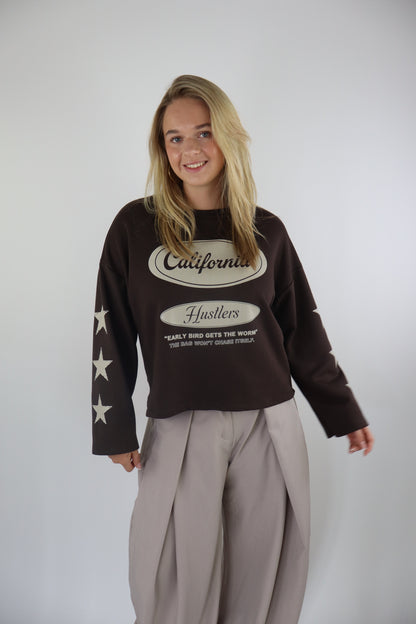California Sweater Brown