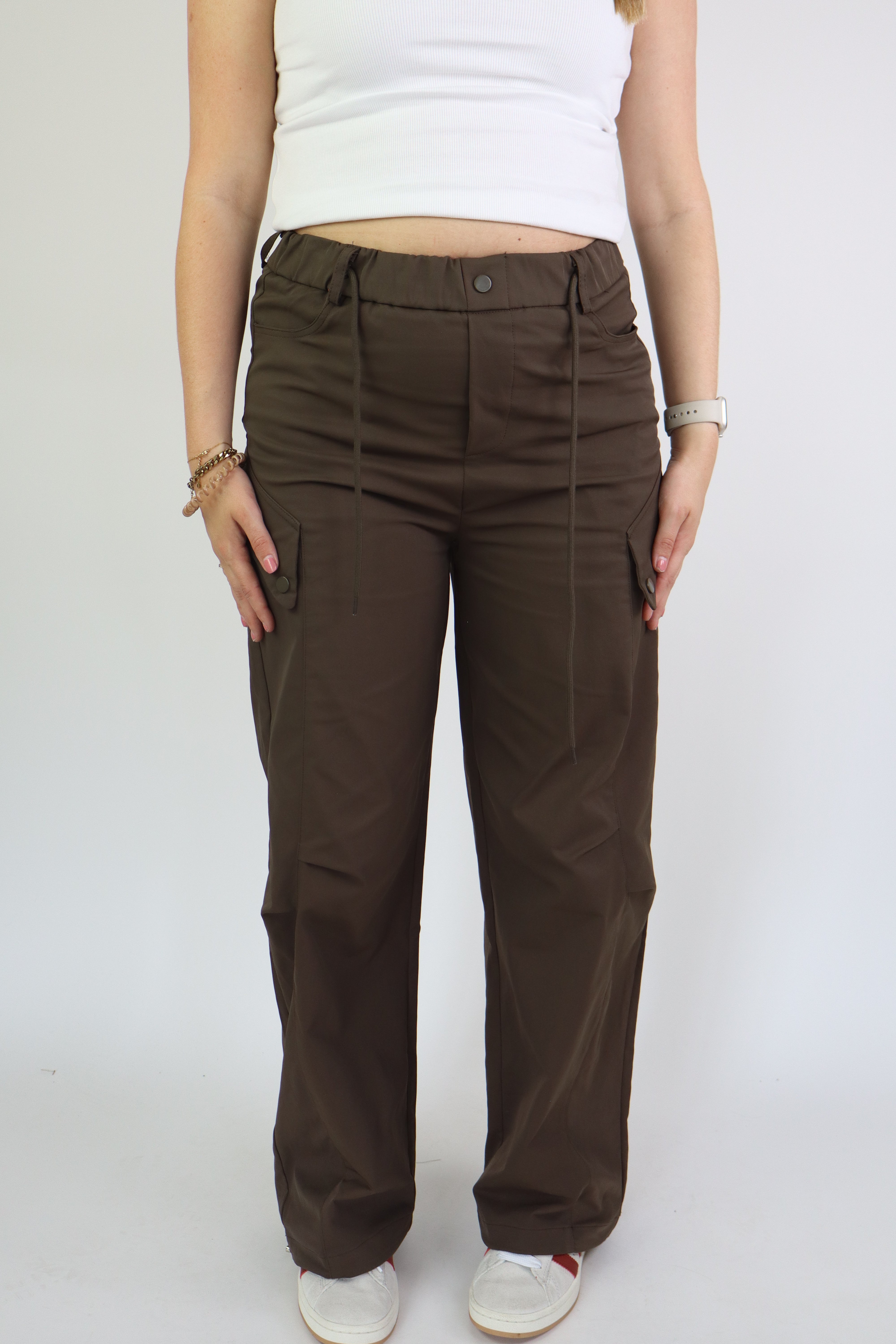 Sterre Cargo Pants Khaki