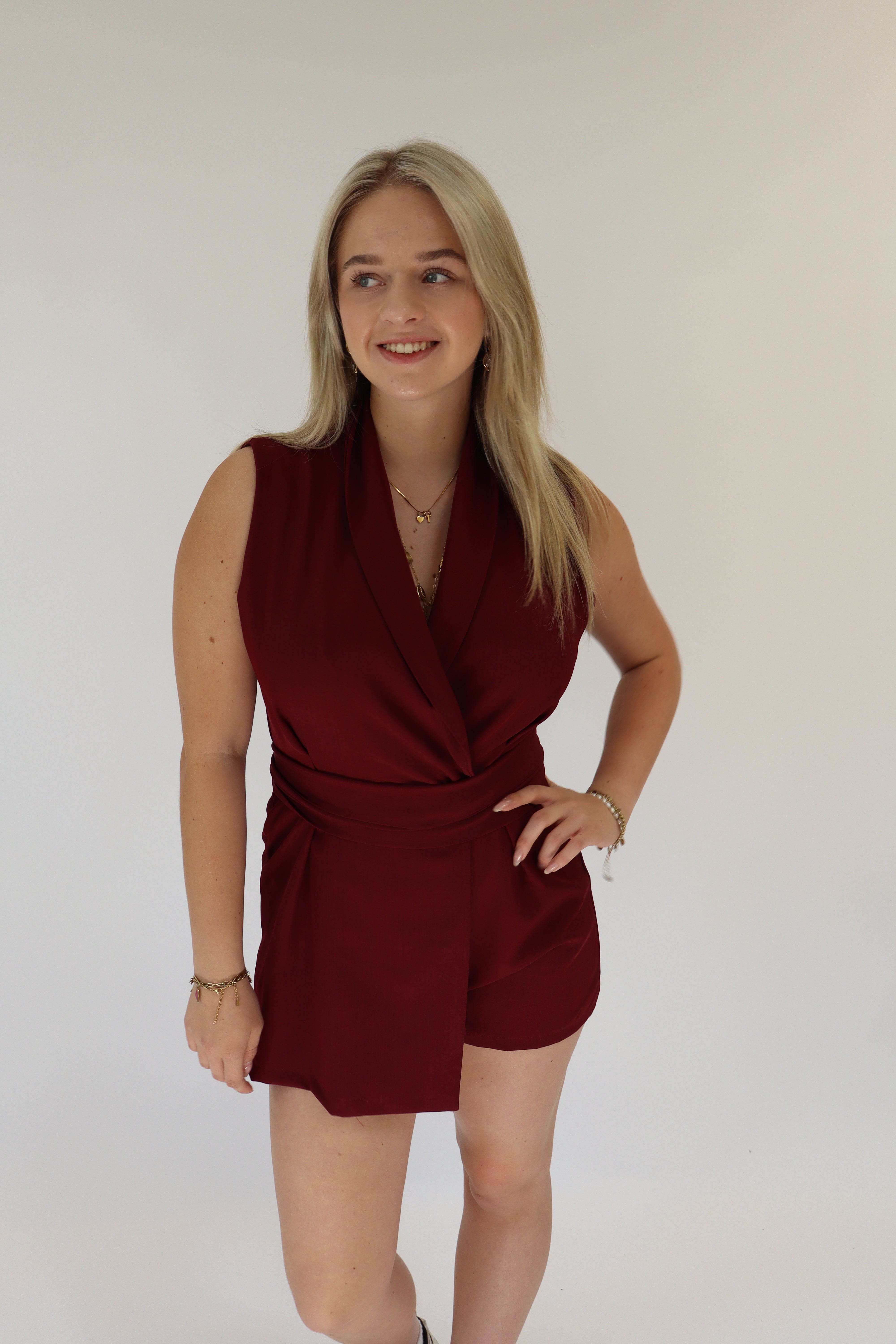 Eef Playsuit Bordeaux