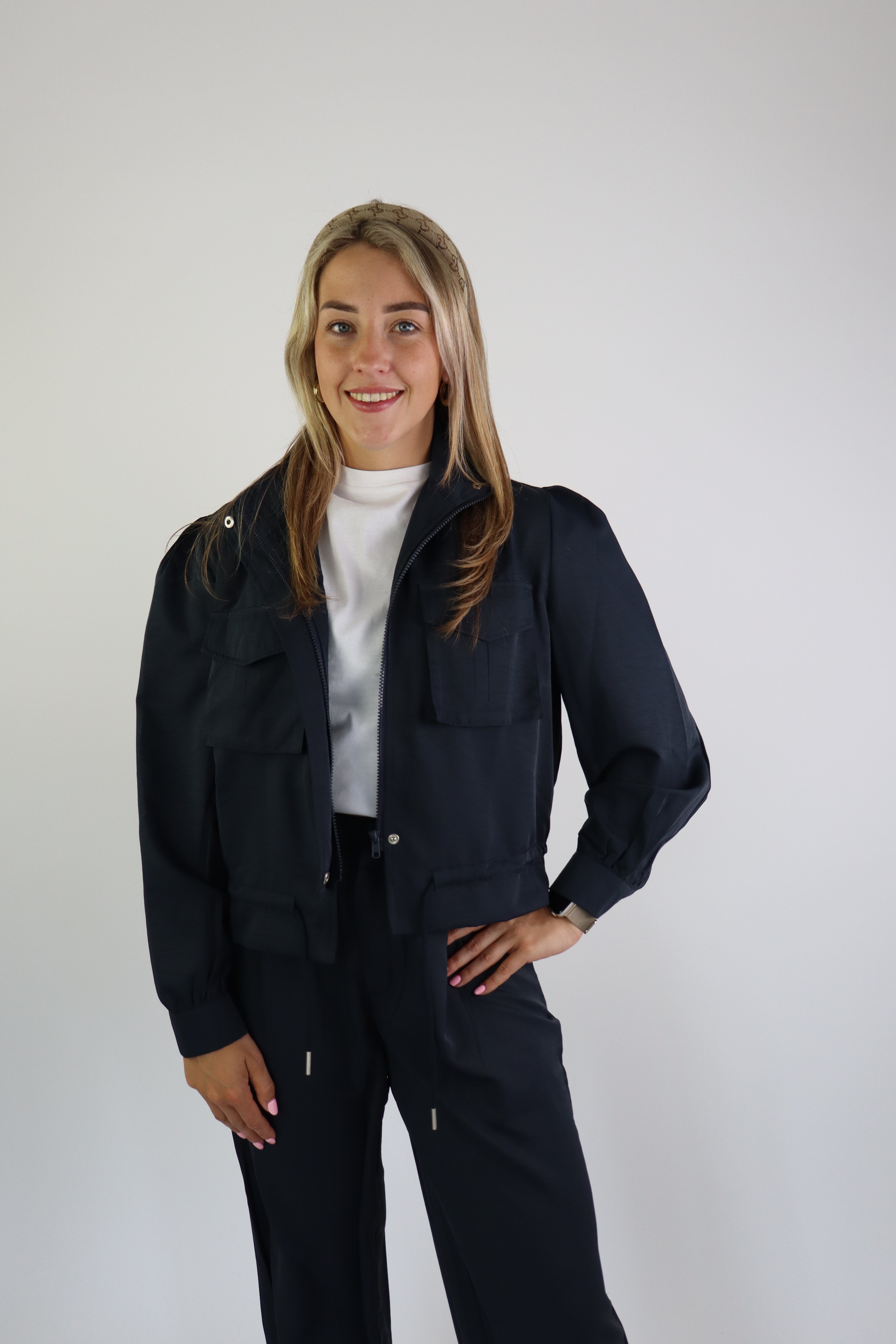 Ambika Tessa Jacket Navy