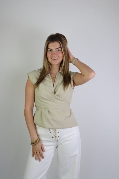 Marlou Blouse Taupe