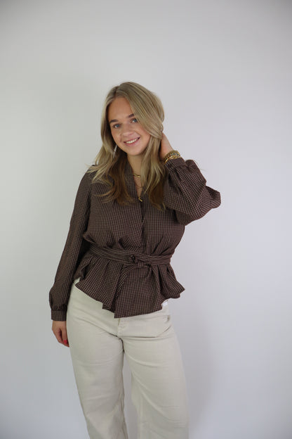 Ivy Blouse Brown
