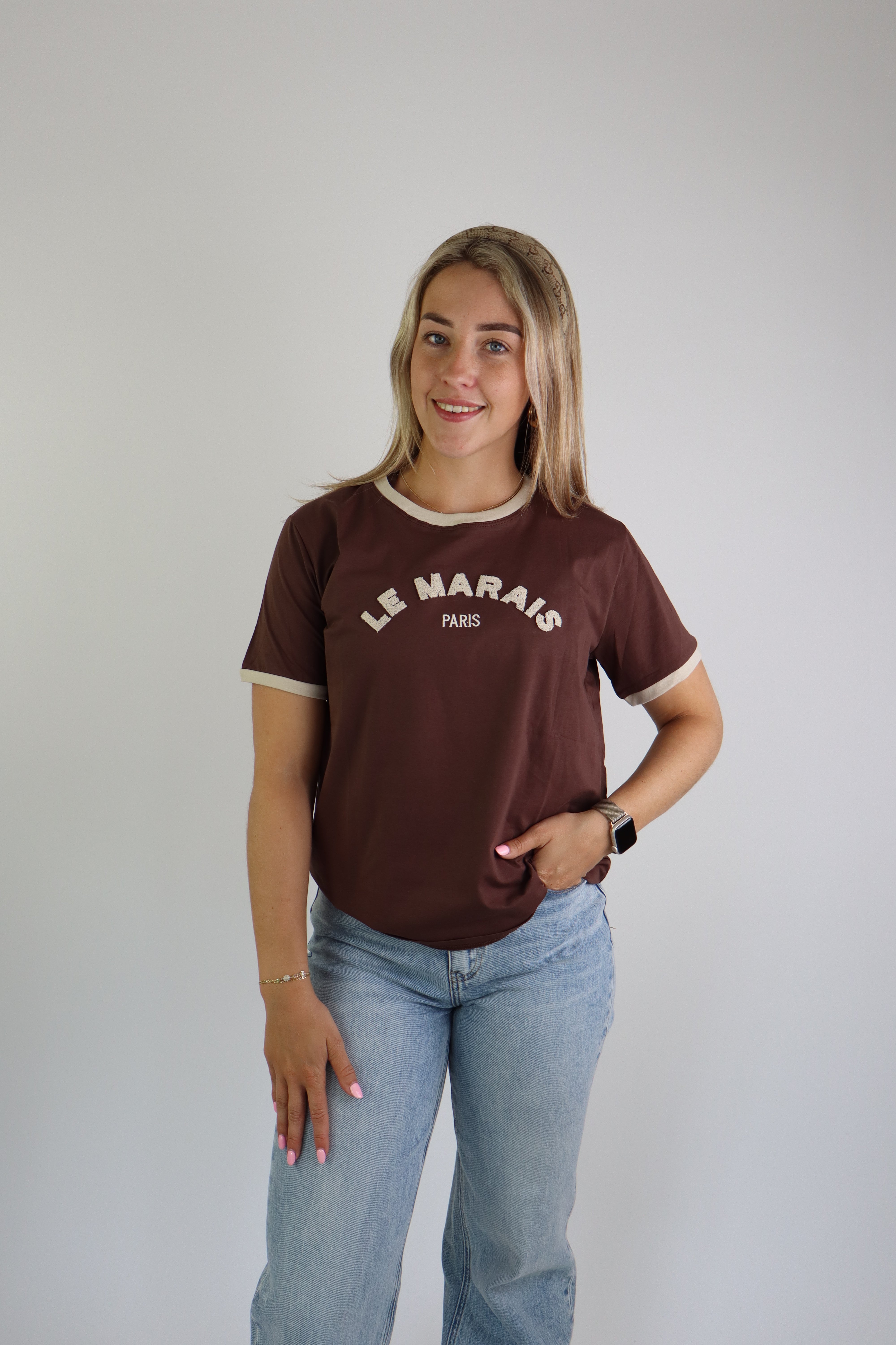 T - Shirt Le Marais Brown