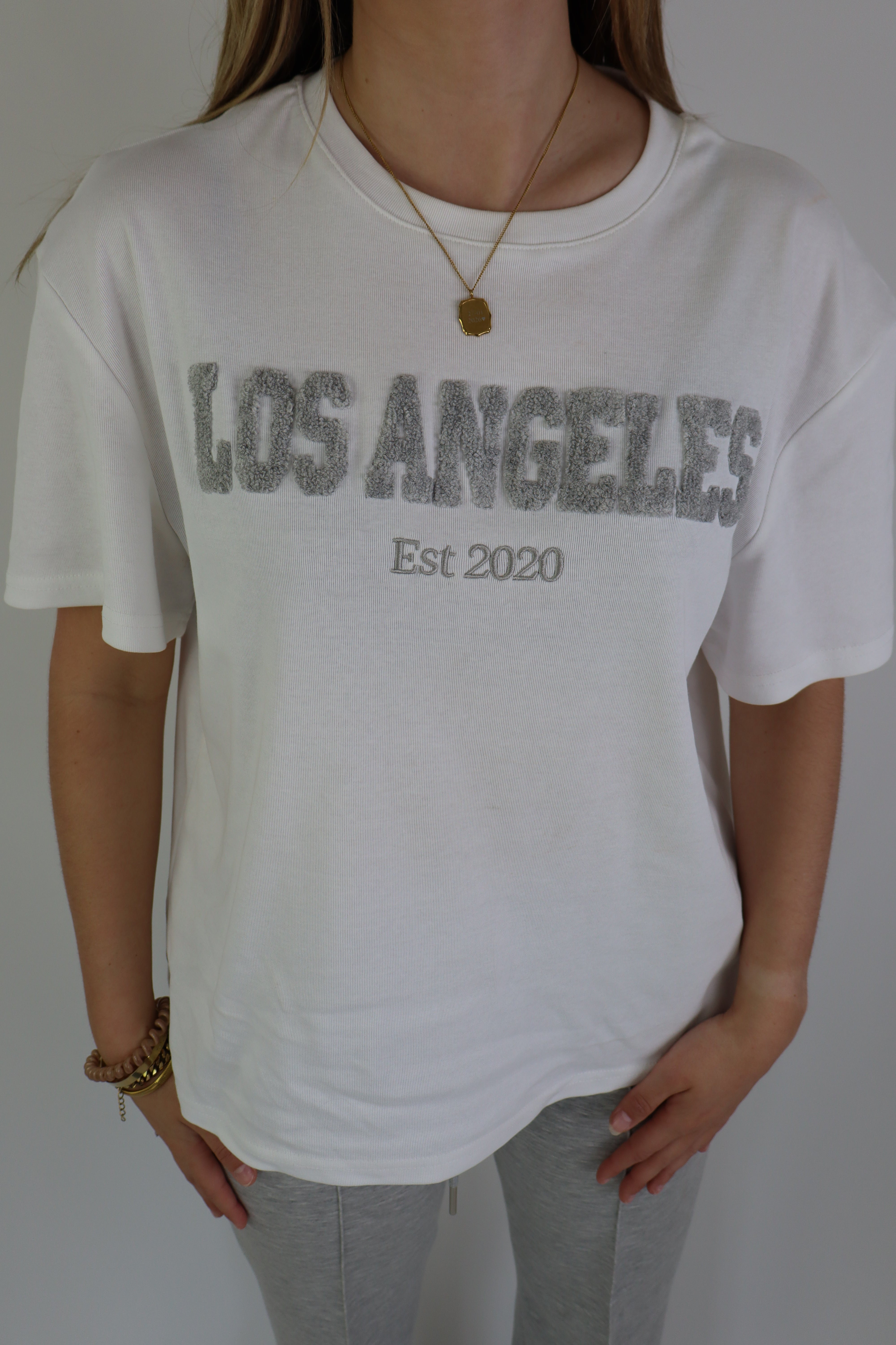T - Shirt Los Angeles Grey