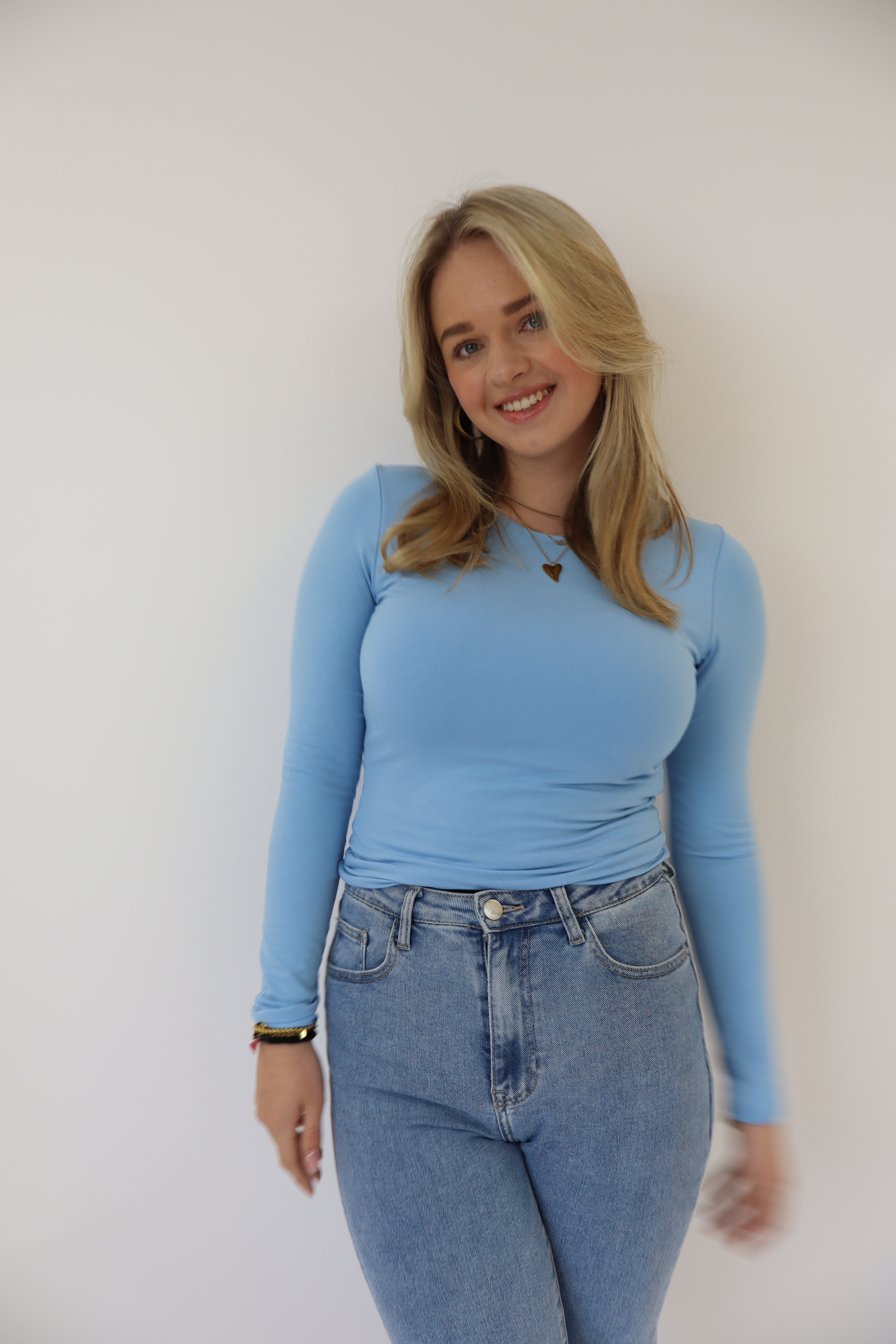 Kyra Basic Top Blue
