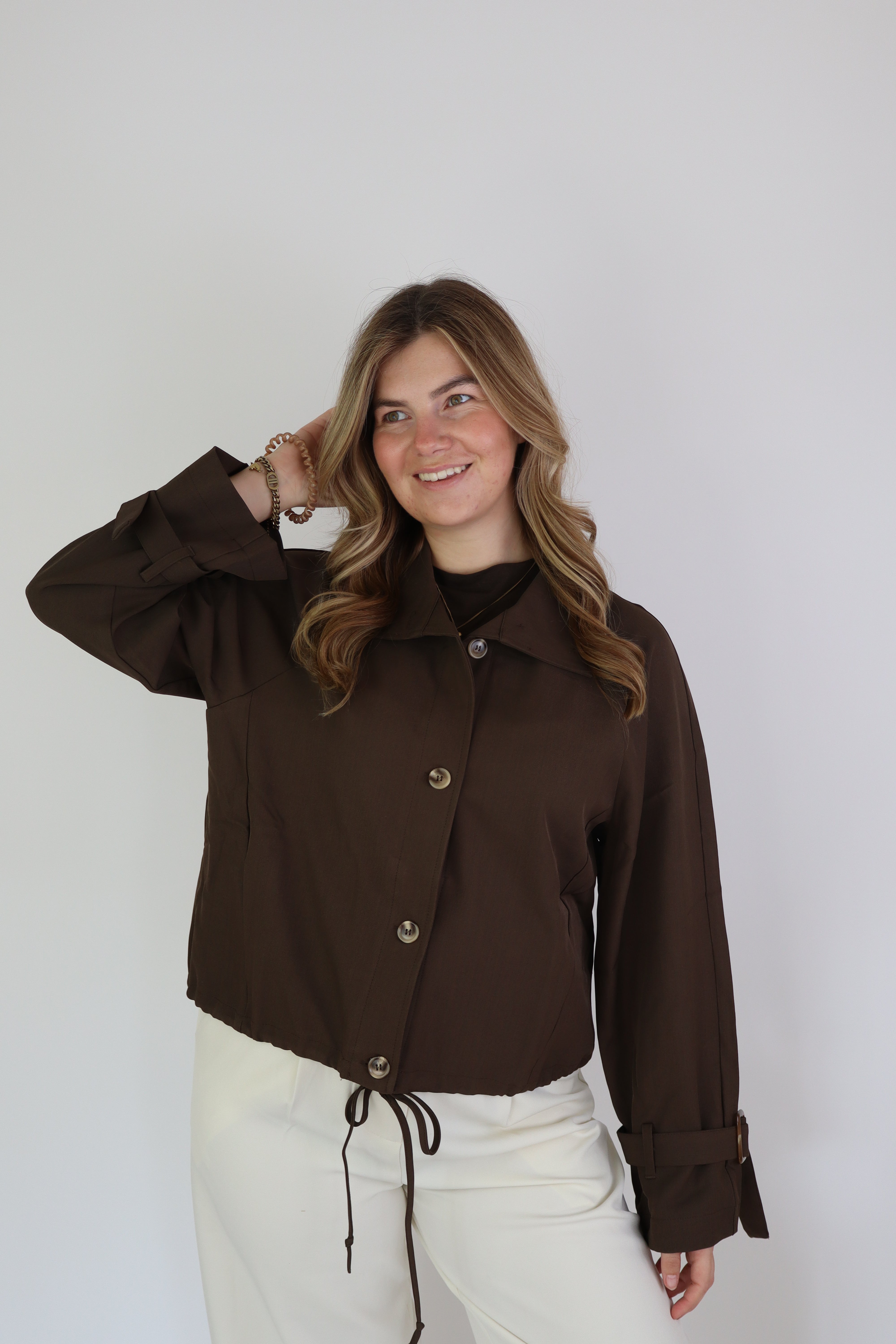 Emily Jacket Brown