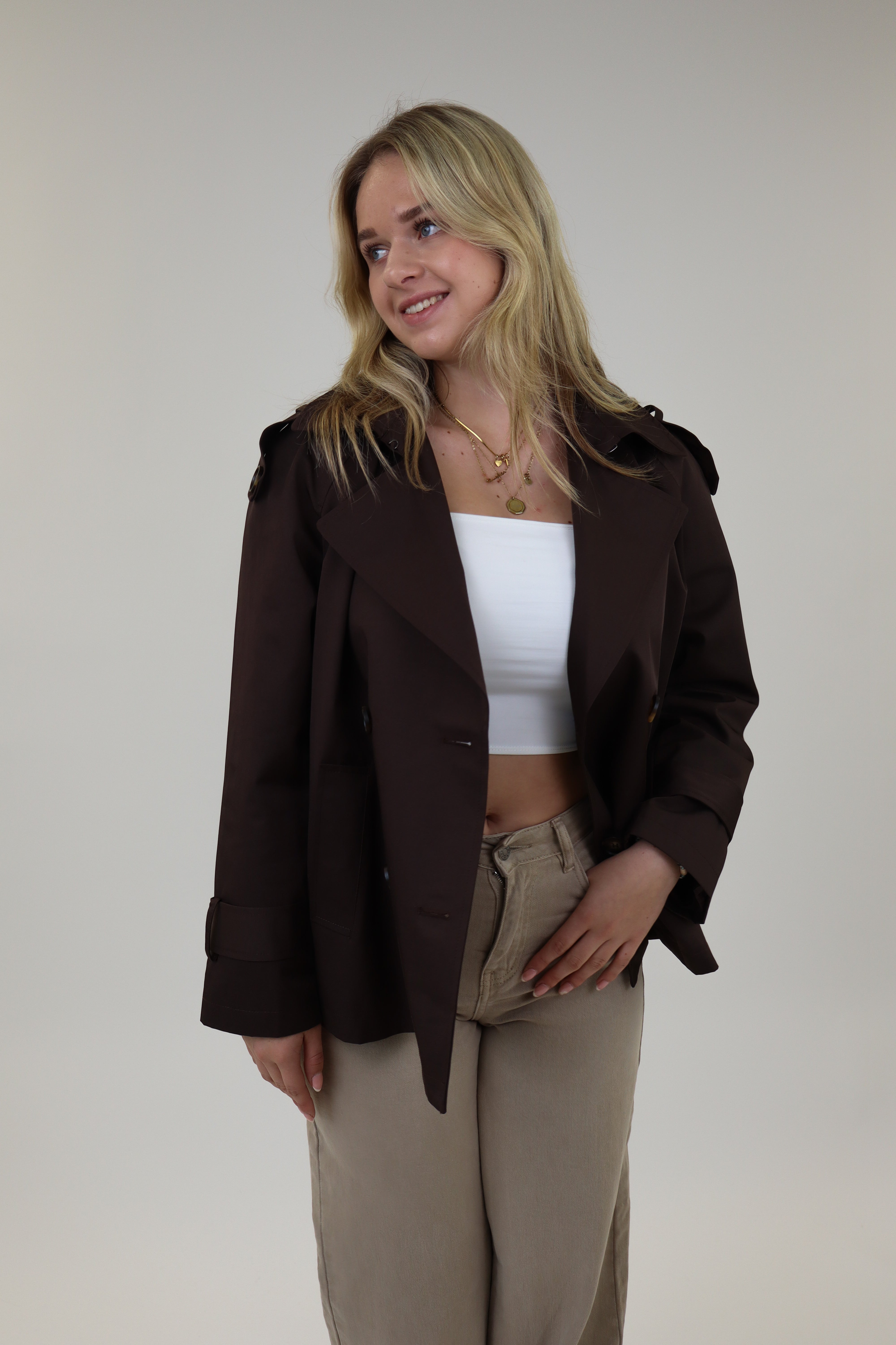 Maren Trench Coat | Brown 4215