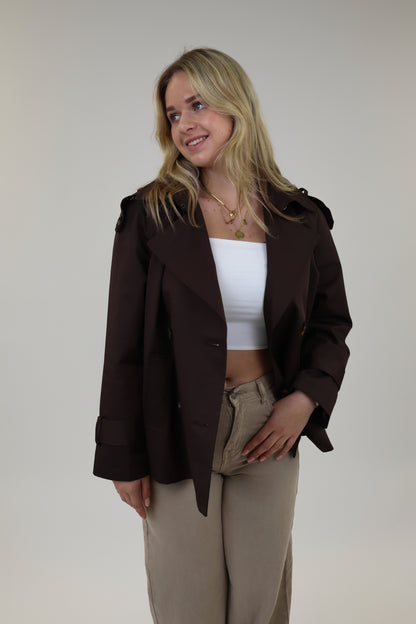 Maren Trench Coat | Brown 4215