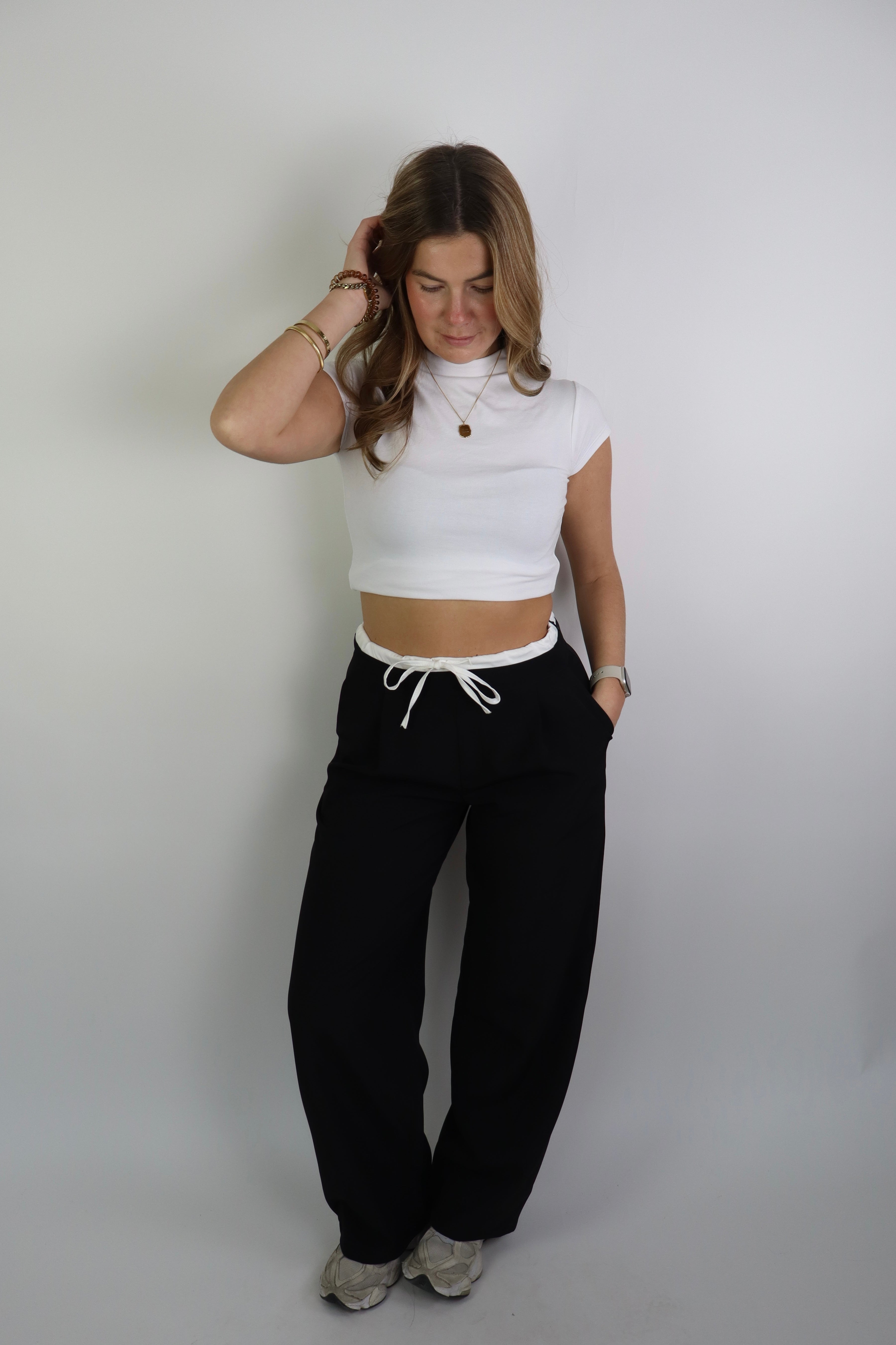 Lotte Boxer Pants Black